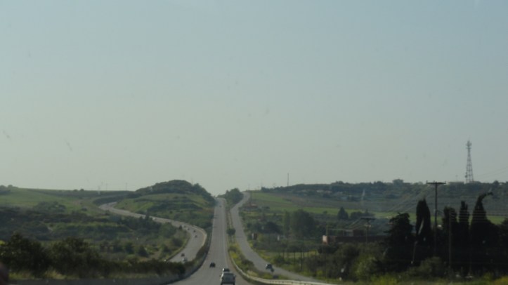 On the way to Halkidiki