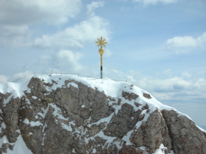 Highest point on German Alps