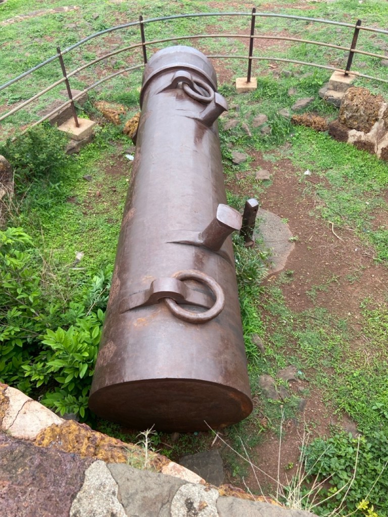 The big canon at Bidar Fort
