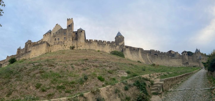 Carcassonne Evening Sihouette