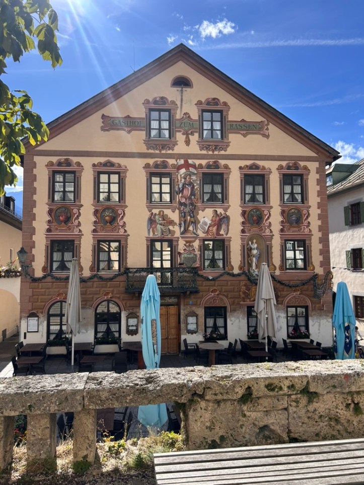 Luftlmaerei, Garmisch-Partenkirchen